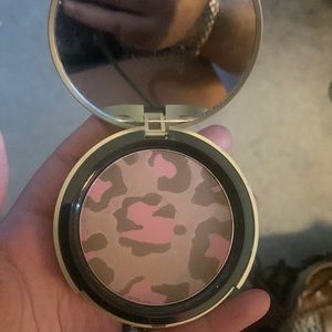 Toofaced pink leopard cocoa bronzer limited edition new